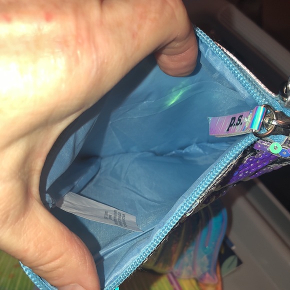 New without Tags Sequin Mermaid Crossbody Purse 👛🧜‍♀️ by P.S. 🧜‍♀️ - Picture 15 of 17